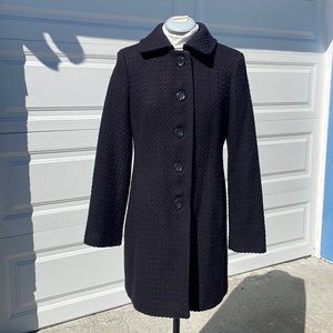 Ann Taylor black coat size 4